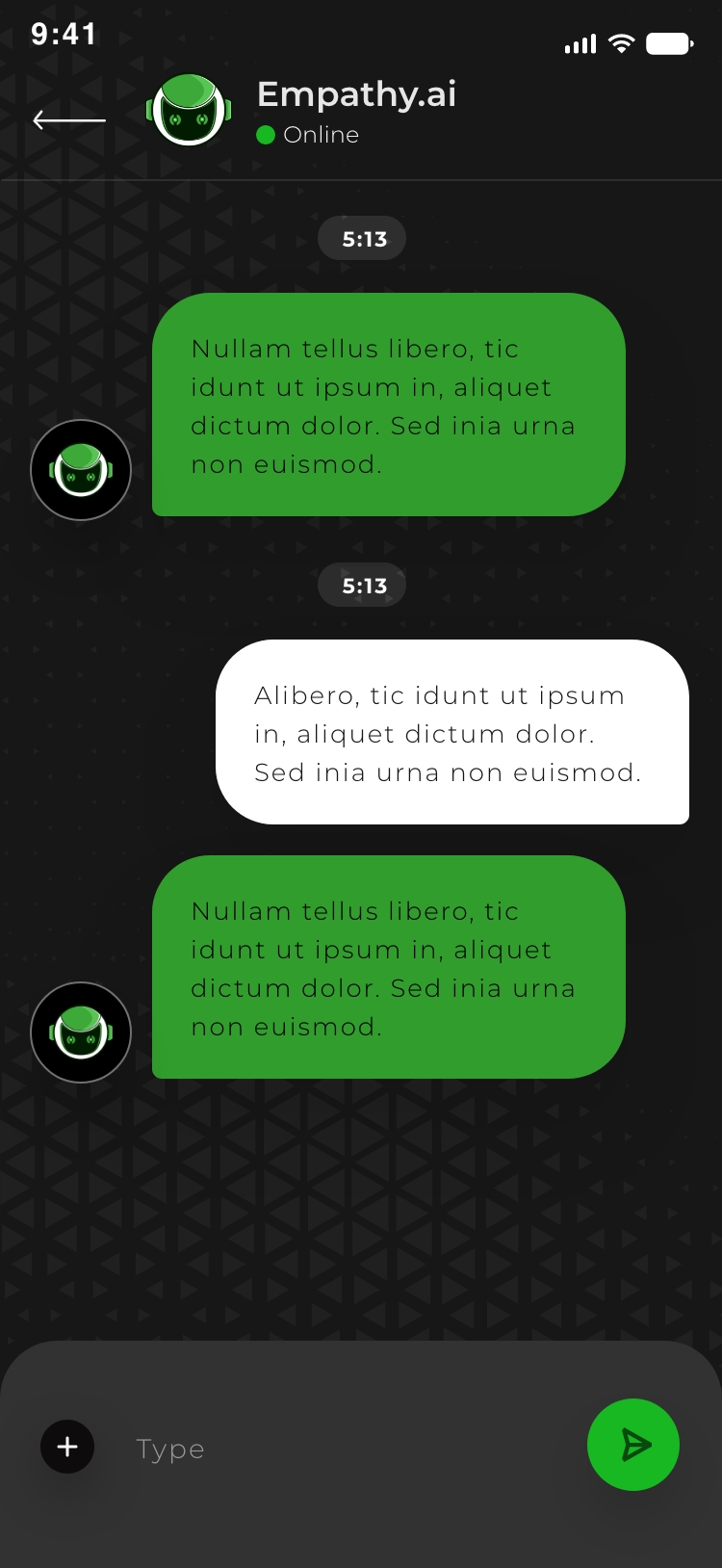 USER - AI CHAT